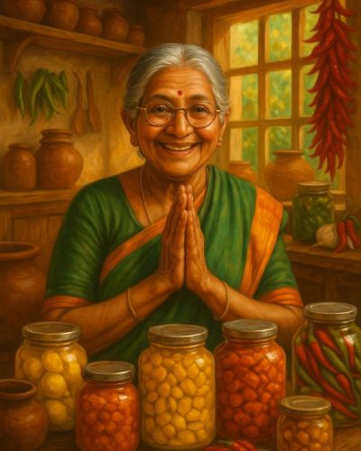 ammamma thanking customers